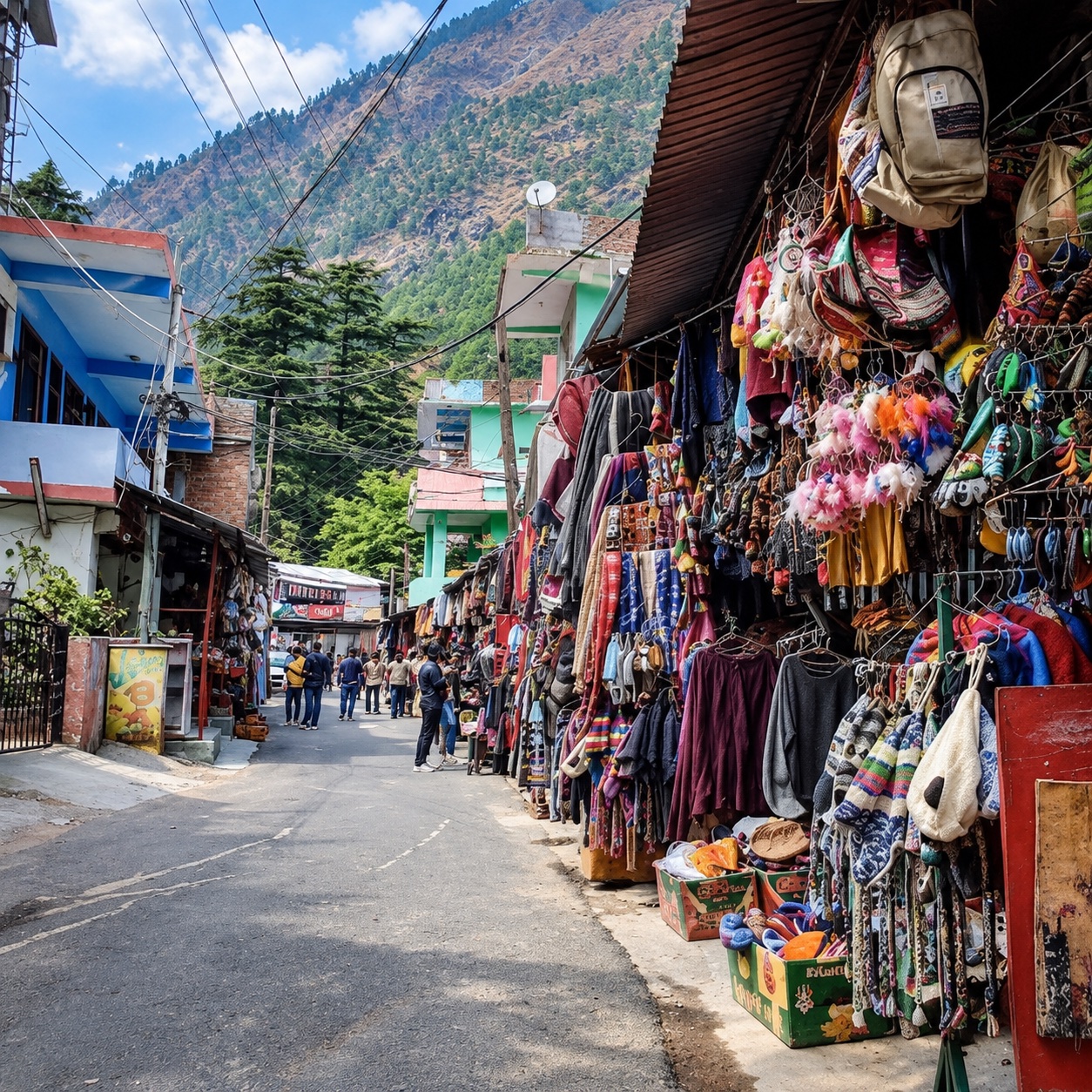 Kasol Flea Market