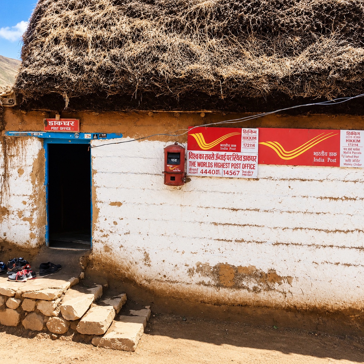 World’s Highest Post Office (14,400 ft)